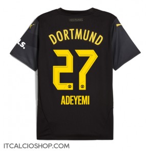Borussia Dortmund Karim Adeyemi #27 Seconda Maglia 2024-25 Manica Corta